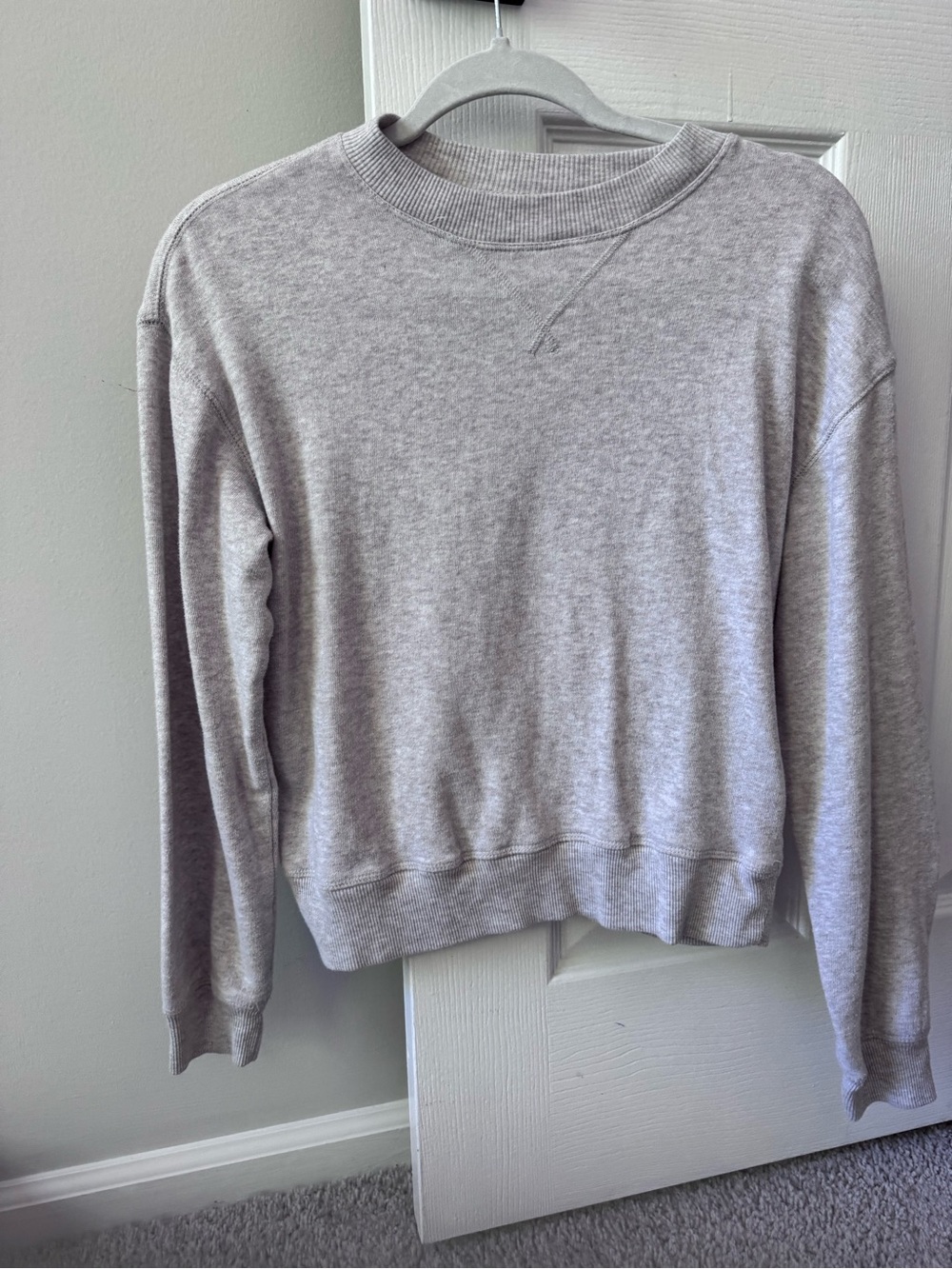 SO Light Gray Crewneck Sweatshirt